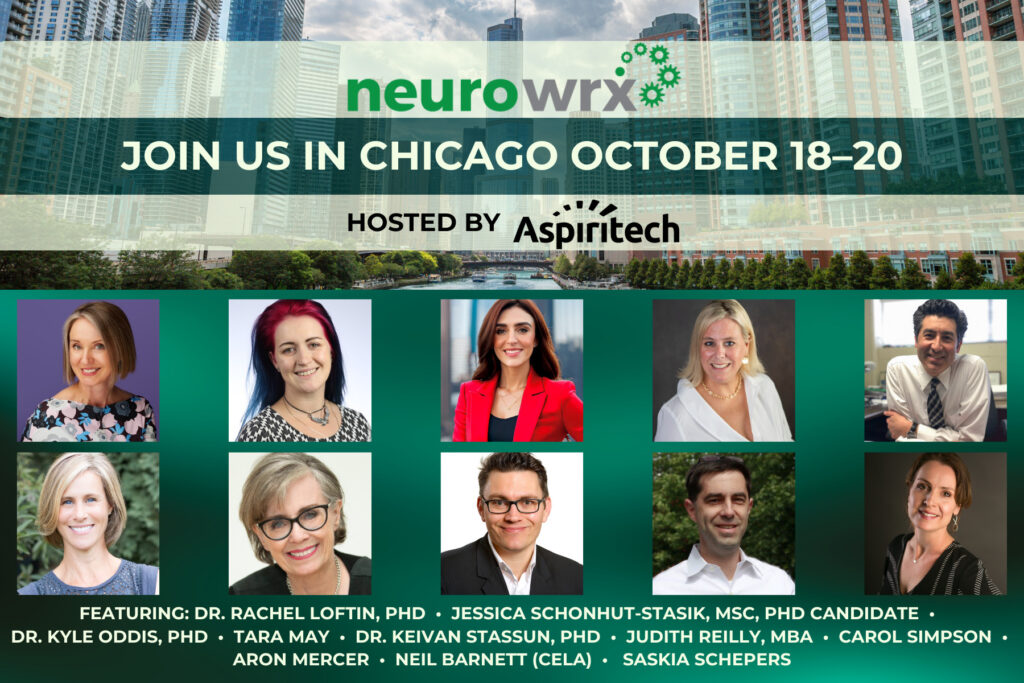 Join Us in Chicago October 18 through 20 for the Neurowrx 2023 International Conference featuring an all-star lineup of guest speakers.