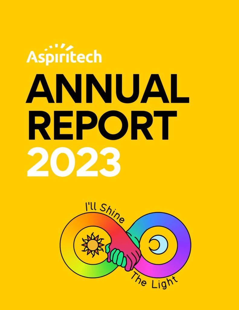 View the Aspiritech 2023 Annual Report on Issuu.